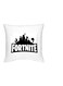 Fortnite Printed Decorative Cushion Cover White/Black