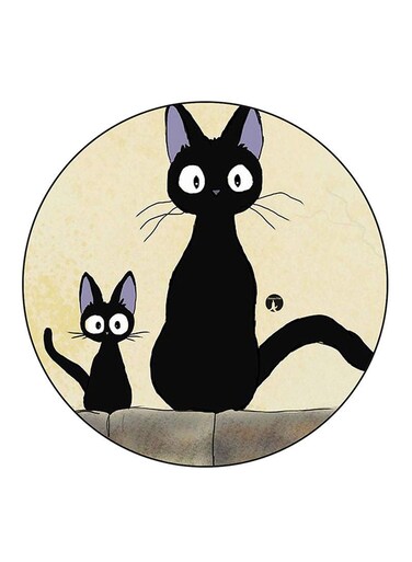 Kiki'S Delivery Service Printed Fridge Magnet Multicolour