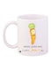 I Don't Carrot All Printed Coffee Mug White/Orange/Black 11ounce