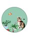 Cat Printed Fridge Magnet Multicolour