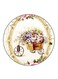 Flowers Printed Fridge Magnet Round Multicolour