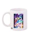 Sonic Printed Coffee Mug White/Blue/Purple