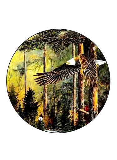 Bird Printed Fridge Magnet Multicolour