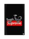 Printed Fridge Magnet Black/Red 8.5x0.4x5.5cm