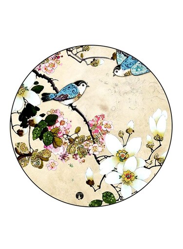 Flowers Printed Fridge Magnet Multicolour