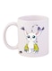 Digimon Printed Mug White/Yellow/Purple 12ounce