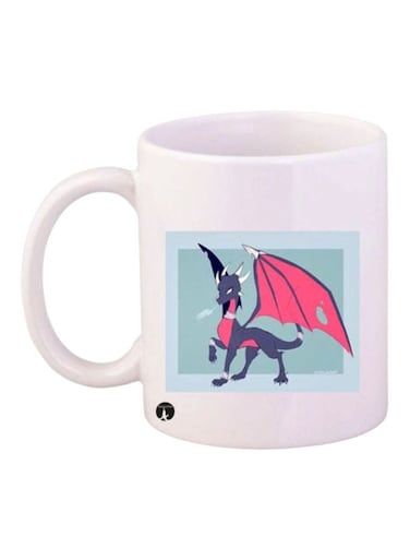 Spyro Printed Coffee Mug White/Red/Purple