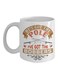 He's Got The Pole I've Got The Bobbers Printed Coffee Mug White/Brown/Orange
