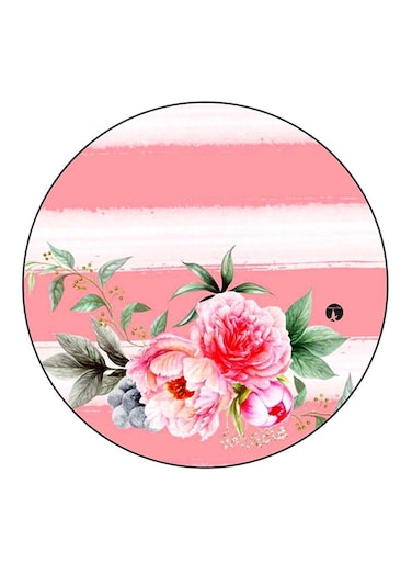 Flowers Printed Fridge Magnet Multicolour