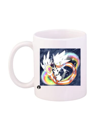Altair Printed Mug White/Orange/Grey Standard Size