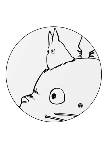 Totoro Printed Fridge Magnet Multicolour