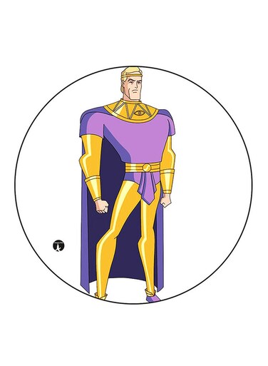 Ozymandias Printed Fridge Magnet Multicolour