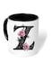 RYN&reg; Printed Ceramic Coffee Mug Gift for Coffee and Tea Lovers 11 Oz alphabet Z