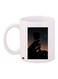 Flower In The Night Printed Coffee Mug White/Black/Brown