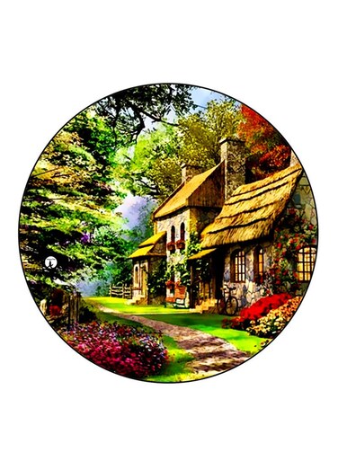 House Printed Fridge Magnet Multicolour