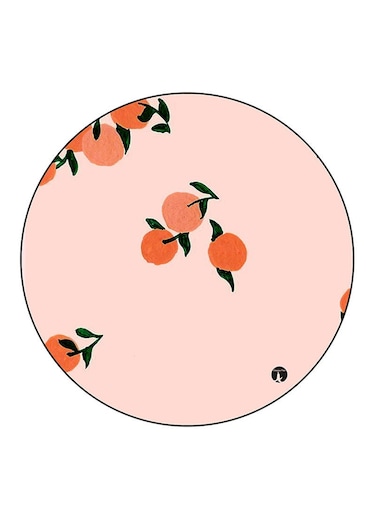 Food Printed Fridge Magnet Round Multicolour