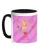 Happy Mother's Day Printed Coffee Mug Black/Pink 11ounce