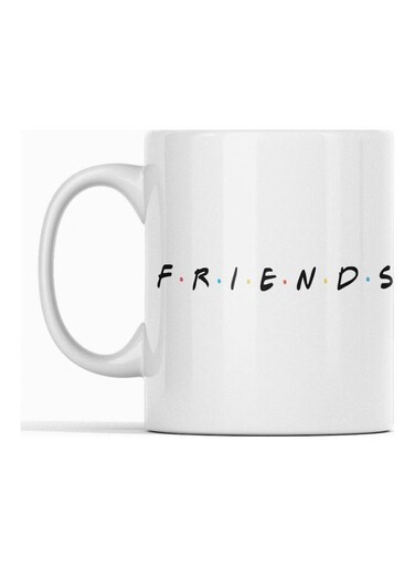 Friends Mug for Tea and Coffee White