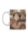 Anime Anime Printed Mug Brown/White