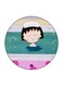 Girl Printed Fridge Magnet Multicolour 5.5 x 5.5cm