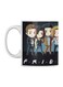 Friends Printed Mug White/Black/Beige
