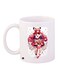 Anime Girl Printed Coffee Mug White/Red/Blue