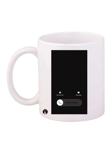 A Phone Printed Mug White/Black
