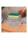 Dishwashing Soap Dispenser Grey 14x10x10.5cm
