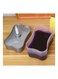 Dishwashing Soap Dispenser Grey 14x10x10.5cm