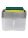 Dishwashing Soap Dispenser Grey 14x10x10.5cm