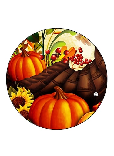 Pumpkins Printed Fridge Magnet Multicolour
