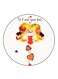 Dogs Printed Fridge Magnet Multicolour