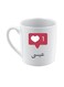 Esa Name Printed Ceramic Mug For Coffee And Tea White/Black/Red