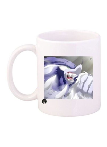 Sonic Video Game Printed Coffee Mug White/Violet/Grey