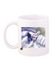 Sonic Video Game Printed Coffee Mug White/Violet/Grey