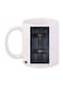Sherlock Printed Coffee Mug White/Black/Gold