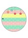 Stars Printed Fridge Magnet Multicolour