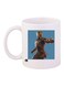 Nova Corps Printed Coffee Mug White/Blue/Brown Standard Size