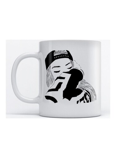 Mug The Girl for Coffee and Tea White