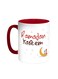 Ramadan Kareem Printed Coffee Mug Red/White 11ounce