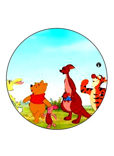 Disney Character Printed Fridge Magnet Multicolour