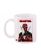 Deadpool Printed Coffee Mug White/Red/Black