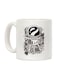 Space Is So Metal Printed Ceramic Coffee Mug White