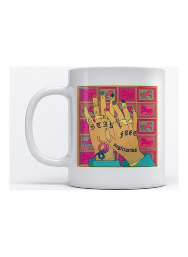 Mug Sagittarius for Coffee and Tea White