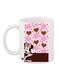 Minnie Mouse Printed Coffee Mug White/Pink/Brown 11ounce