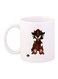Sonic Video Game Printed Mug White/Black/Red