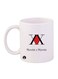 Hunter X Hunter Printed Mug White/Black/Red 12ounce