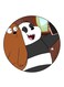 We Bare Bears Printed Fridge Magnet Multicolour