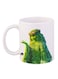 Moana Printed Mug White/Green 12ounce