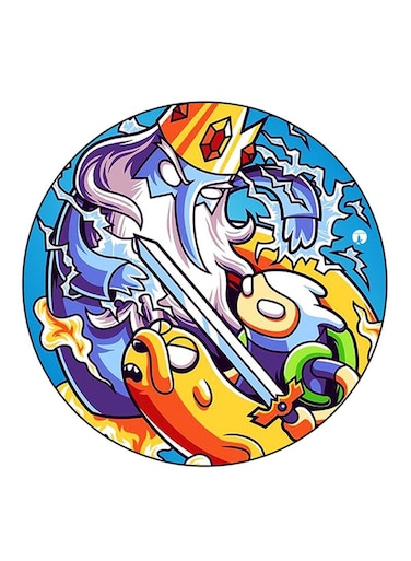 Adventure Time Printed Fridge Magnet Multicolour